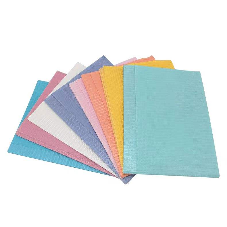 Disposable Waterproof Dental Bibs / Napkins