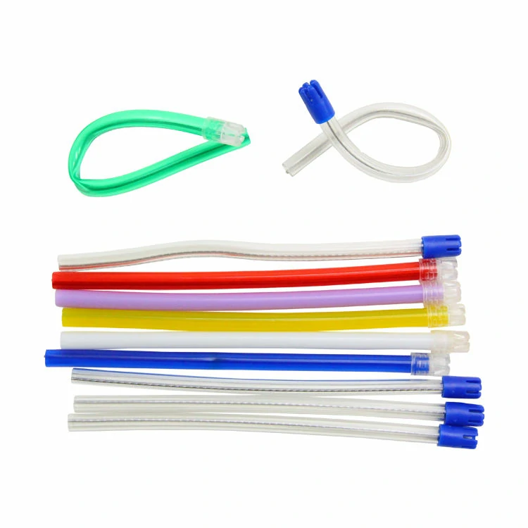 DH10027 Disposable Dental Saliva Ejectors | Flexible PVC Dental Suction Tips for Clinic Use - 图片 2